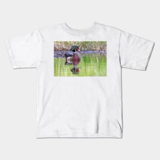 Wood duck Kids T-Shirt